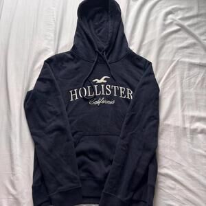Navy Blue Hollister Co Hoodie